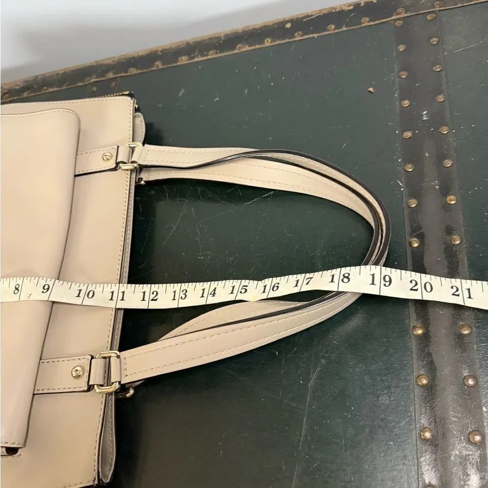 Kate Spade Varick Collection Austin Taupe Purse